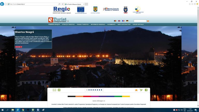 eTURIST ÎN BRAŞOVUL ISTORIC