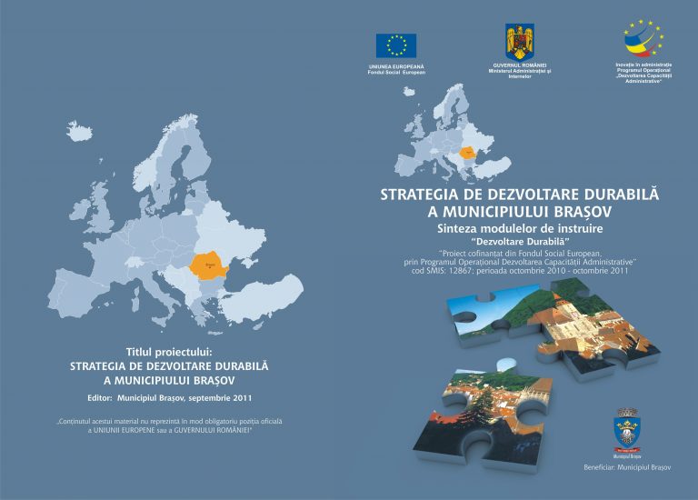 STRATEGIA DE DEZVOLTARE DURABILĂ A MUNICIPIULUI BRAŞOV