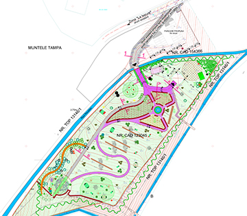 Primăria Brașov a semnat contractul de finanțare pentru realizarea unui parc sportiv și de recreere în zona La Iepure