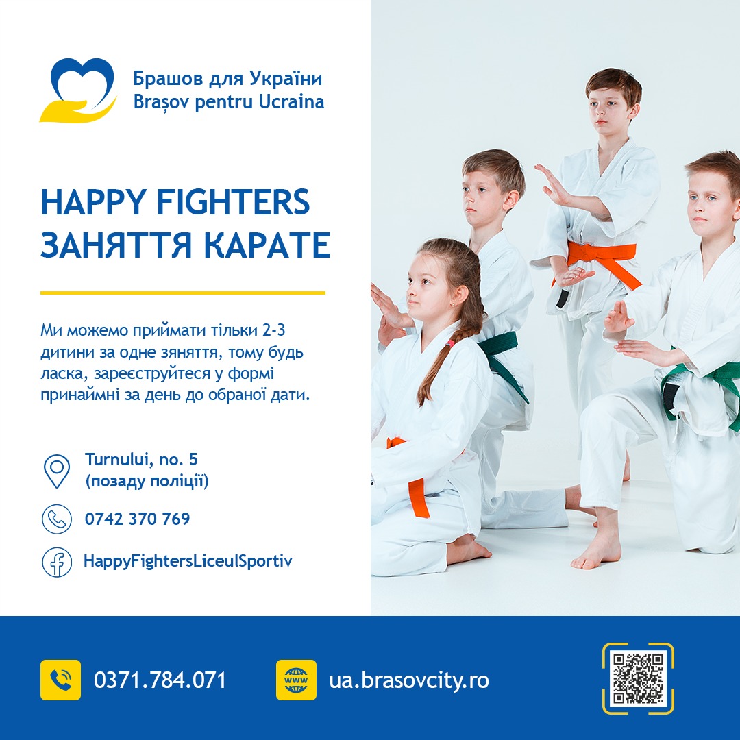 Cursuri de Karate pentru copiii refugiați