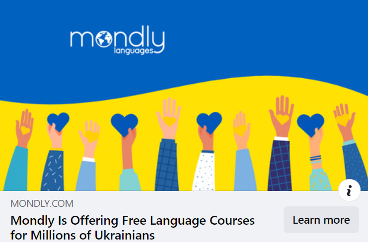 Mondly - platformă de învățare a limbilor străine, acum GRATUITĂ pentru refugiații ucraineni