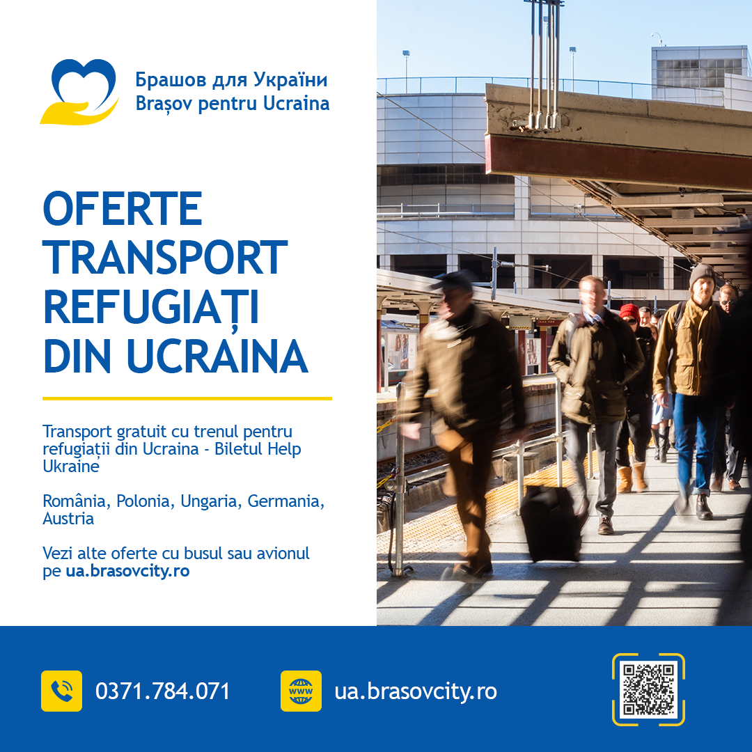 Operatorii de transport la nivel european ofertă reduceri sau gratuități pentru refugiații din Ucraina