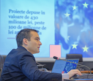 ,,Avem o administrație mult mai performantă decât ce a existat în trecut, având în vedere proiectele depuse pe fonduri europene, dezvoltarea unor proiecte noi în timp record și, în general, finanțările atrase”