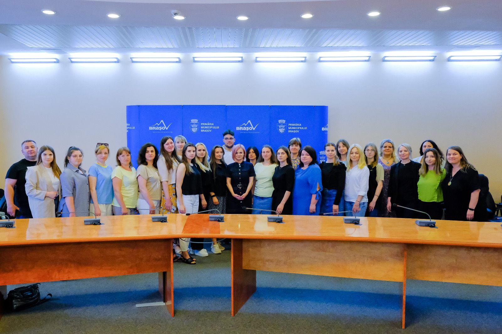 delegație ucraina foto grup