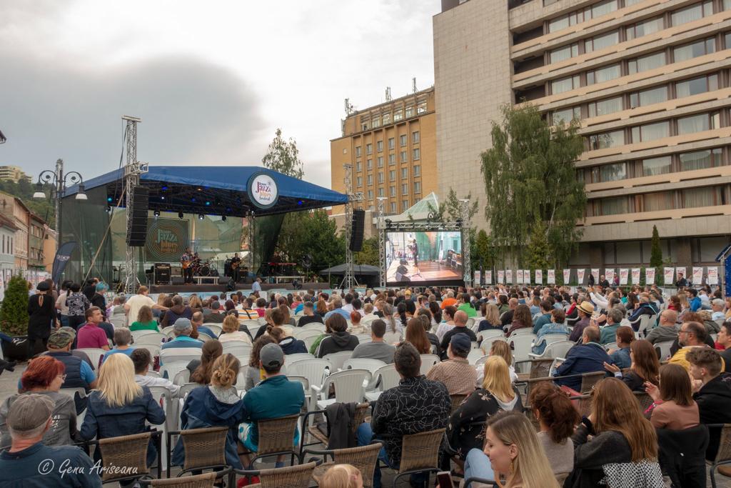 Concert Brasov Jazz&Blues Festival în Piața Sf Ioan