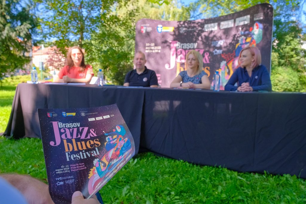 conferința de presă anuntarea Brasov Jazz&Blues Festival 2023