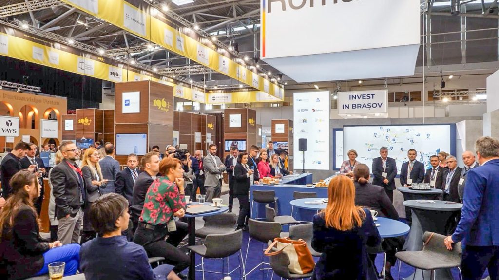 Standul Brașovului la Expo Real 2022