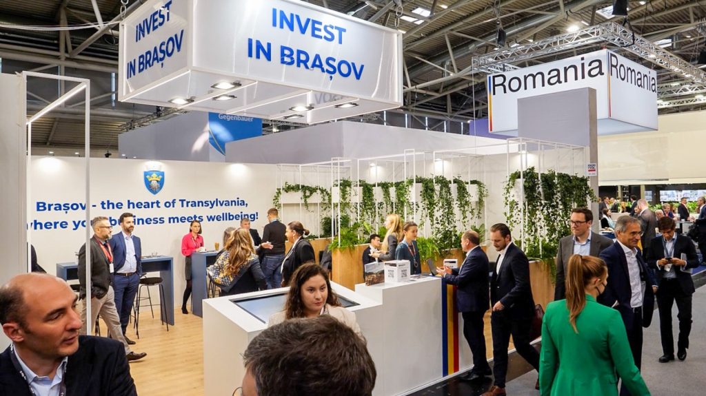 Standul Brașovului la Expo Real 2022