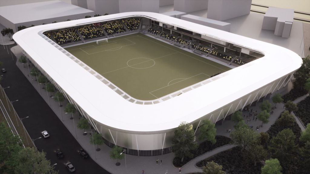 Stadionul Tineretului (Proiect)