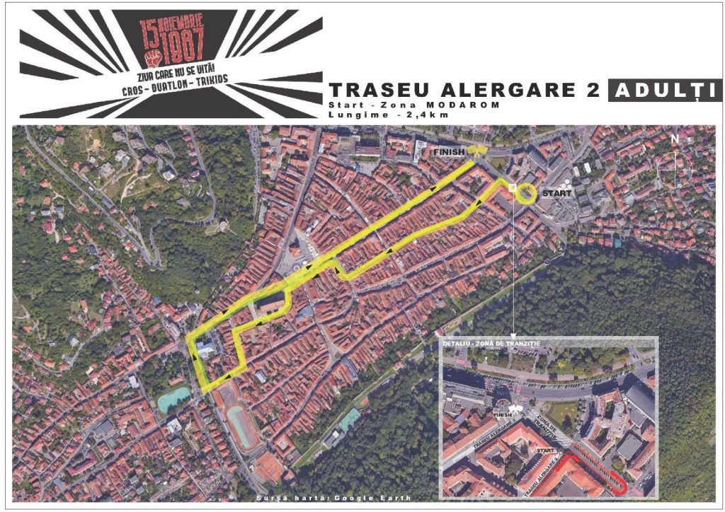 harta traseu alergare 2