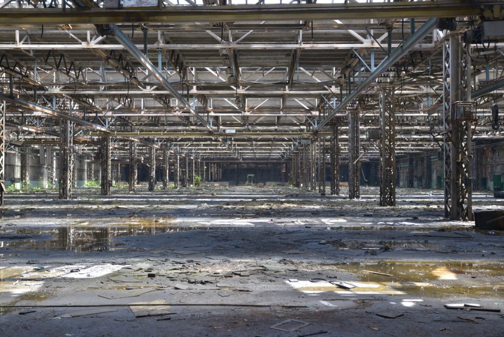 Fosta platformă industrială Rulmentul