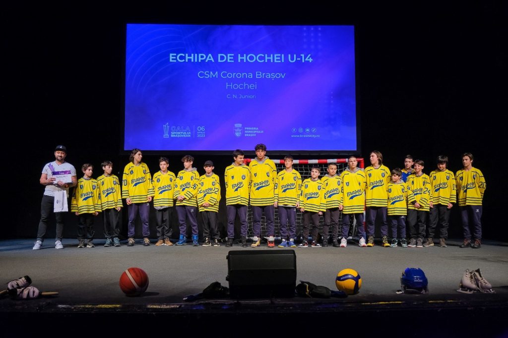 gala-sportului-echipa de hochei CSM Corona Juniori
