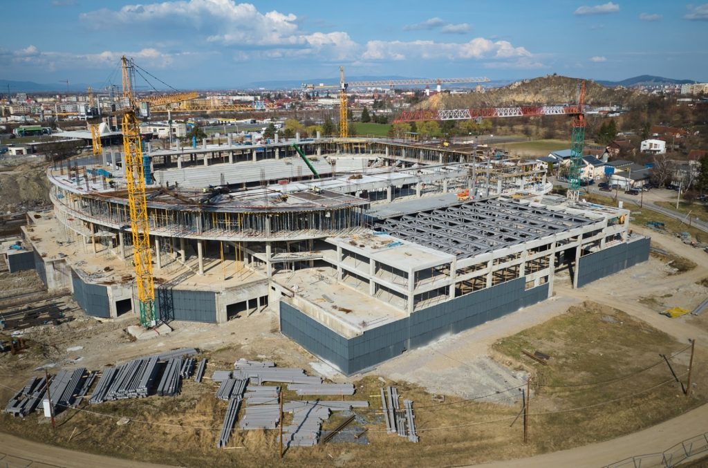 santier sala polivalenta