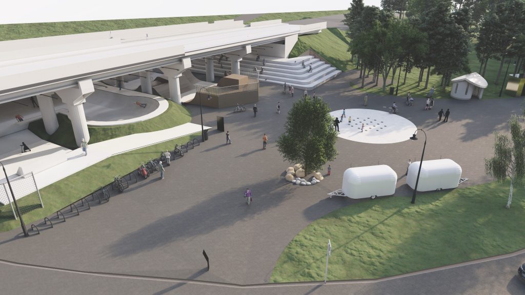 skatepark Fartec, simulare