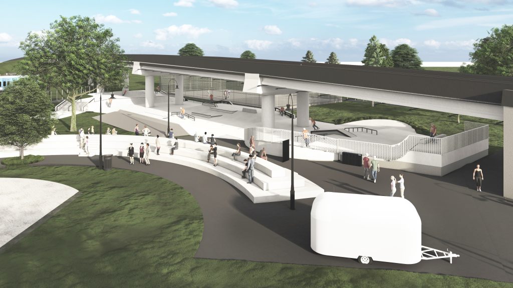 skatepark Fartec, simulare