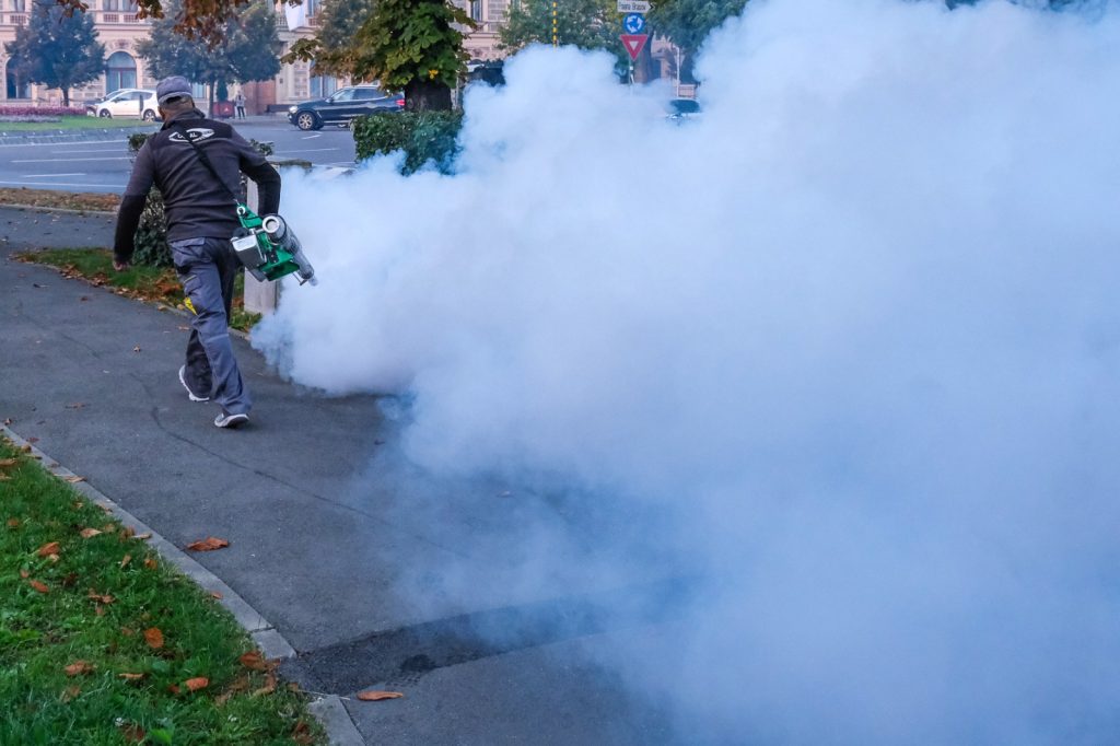 tratatemente fitosanitare cu ceață rece