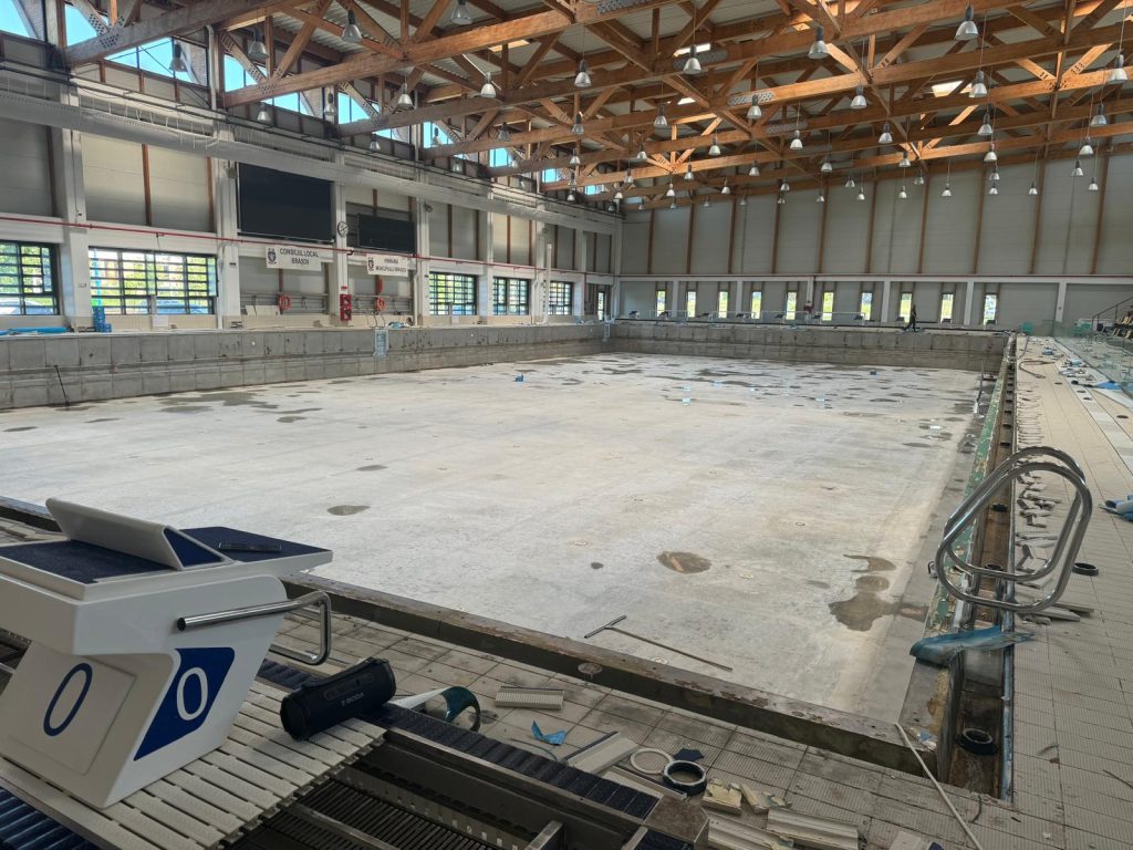 bazin olimpic reparatii