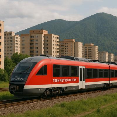 Trenul metropolitan, una dintre soluțiile de mobilitate pentru a reduce traficul din Brașov