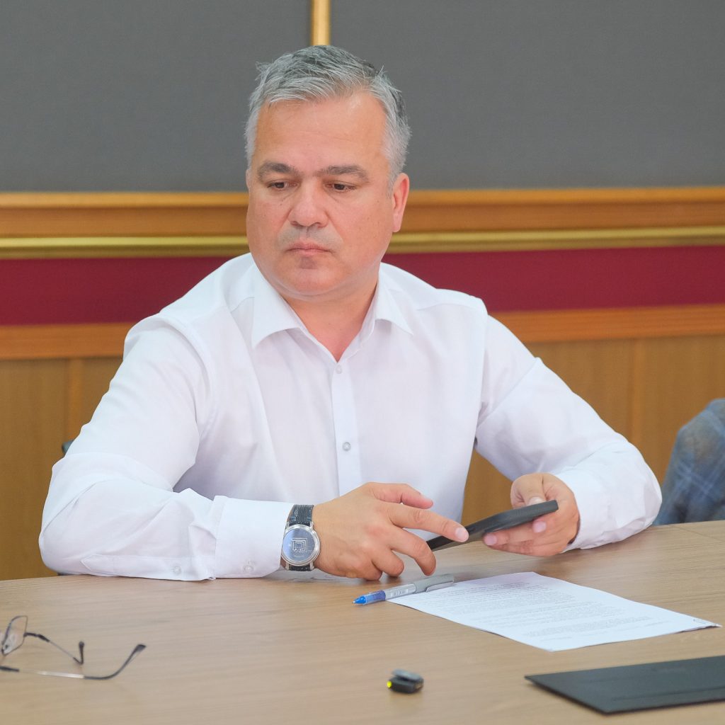 președintele Consiliului Județean, Adrian Veștea