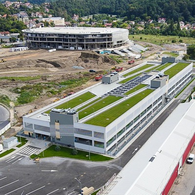 Lucrările la primul park & ride din oraș se apropie de final