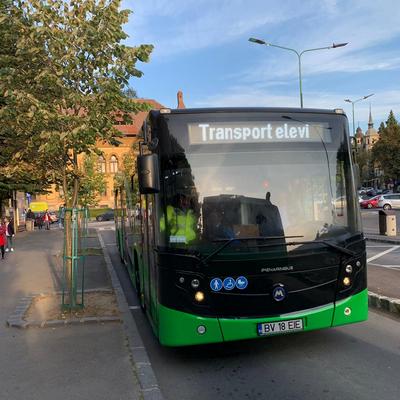 De săptămâna viitoare se reia transportul elevilor