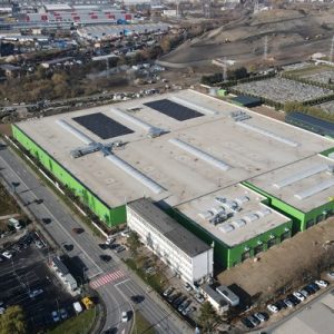 Lucrările la cel mai mare garaj pentru autobuze electrice din România se apropie de final