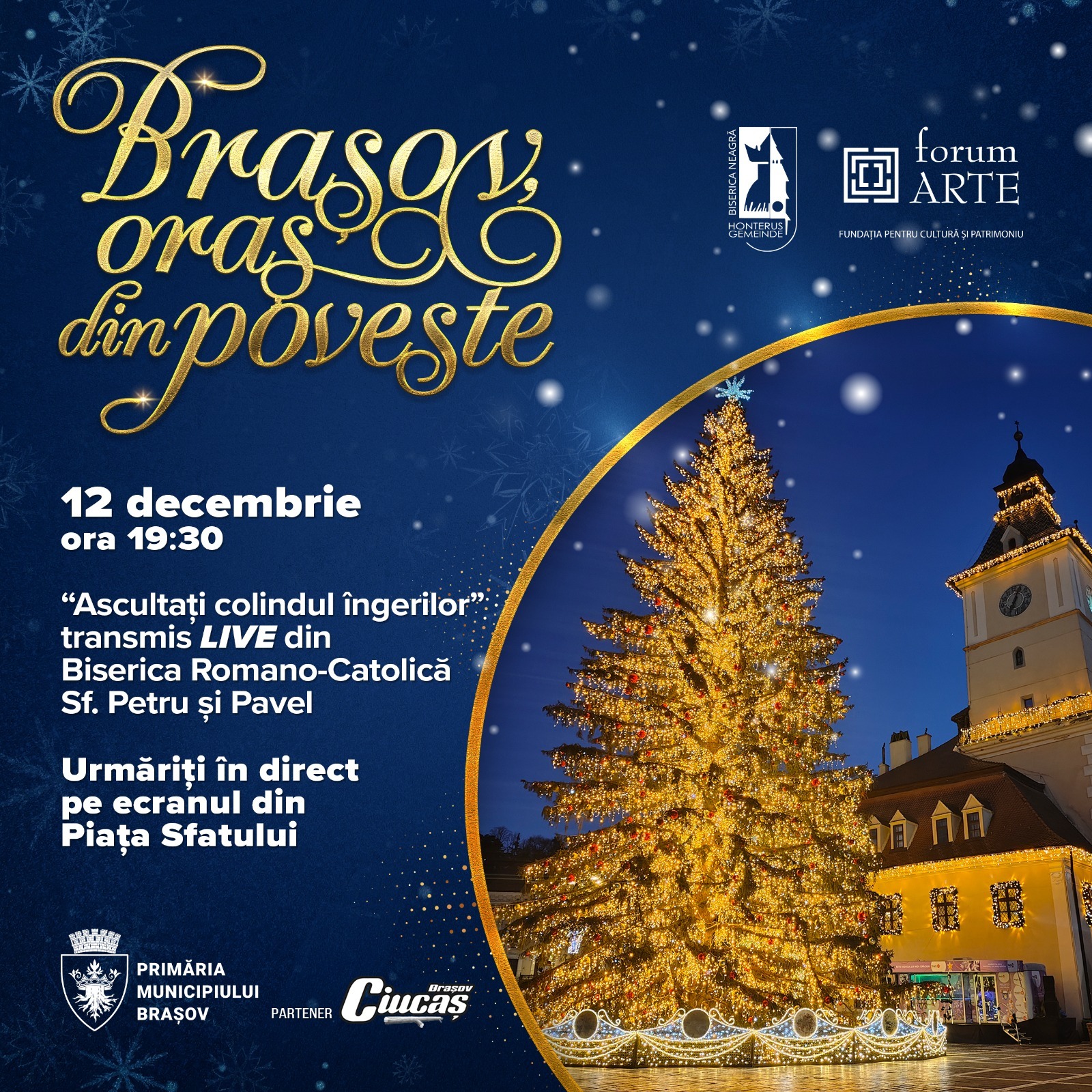 ,,Brasov,_oras_din_poveste"_continua_cu_primul_dintre_concertele_de_Craciun_transmise_live_pe_ecranul_din_Piata_Sfatului