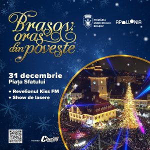Vrei să te distrezi de Revelion? Te așteptăm în Piața Sfatului la Revelionul Kiss FM 2026
