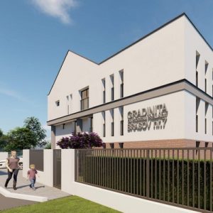 Au început lucrările de extindere și mansardare a grădiniței de pe strada Câmpului, în Brașovul Vechi