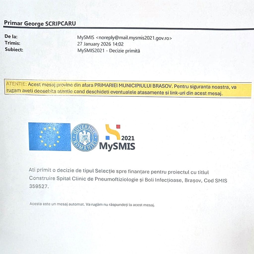 email confirmare finantare