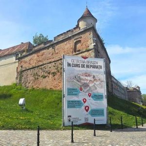 Lucrările la Cetățuia Brașov, în plină desfășurare