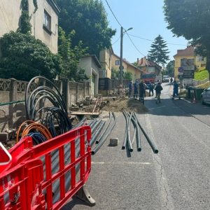 Lucrările de consolidare și extindere a străzii C. D. Gherea au început în forță