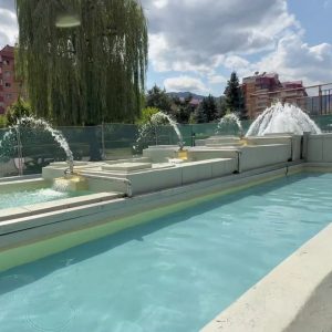 Fântâna arteziană din Parcul Trandafirilor a fost modernizată