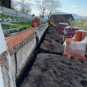 Cimitirul Șprenghi a intrat într-un amplu proces de reparații