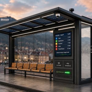 208 stații de transport public din Brașov vor fi modernizate prin proiectul R.I.D.E.
